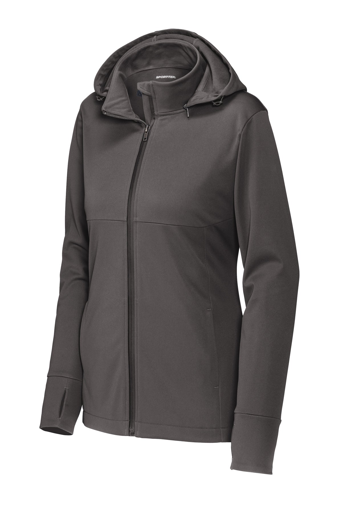 Sport-Tek® Ladies Hooded Soft Shell Jacket – bpcscrubs